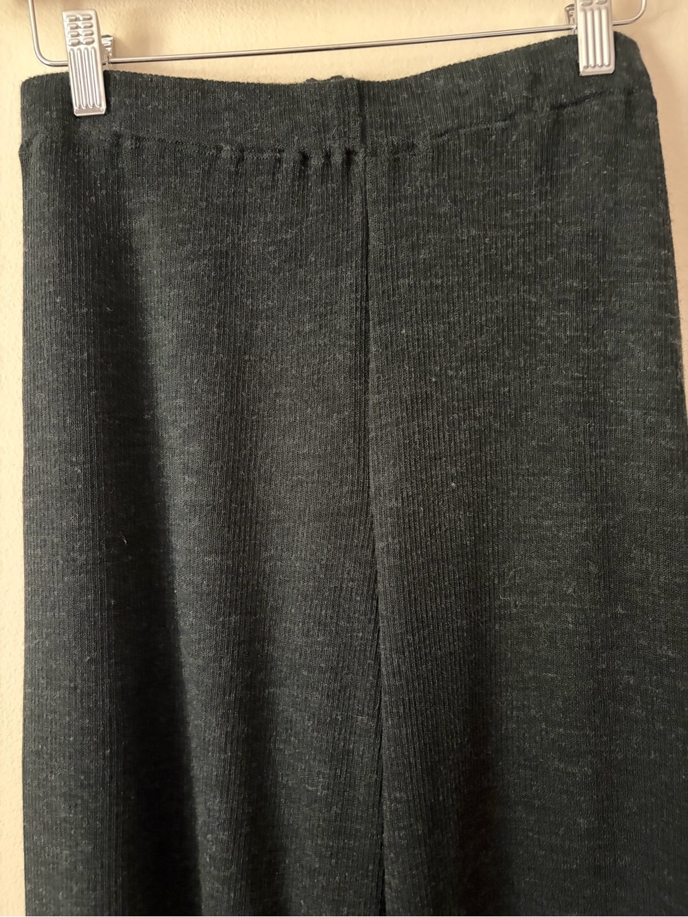 Vince Charcoal Knit light weight straight leg pant